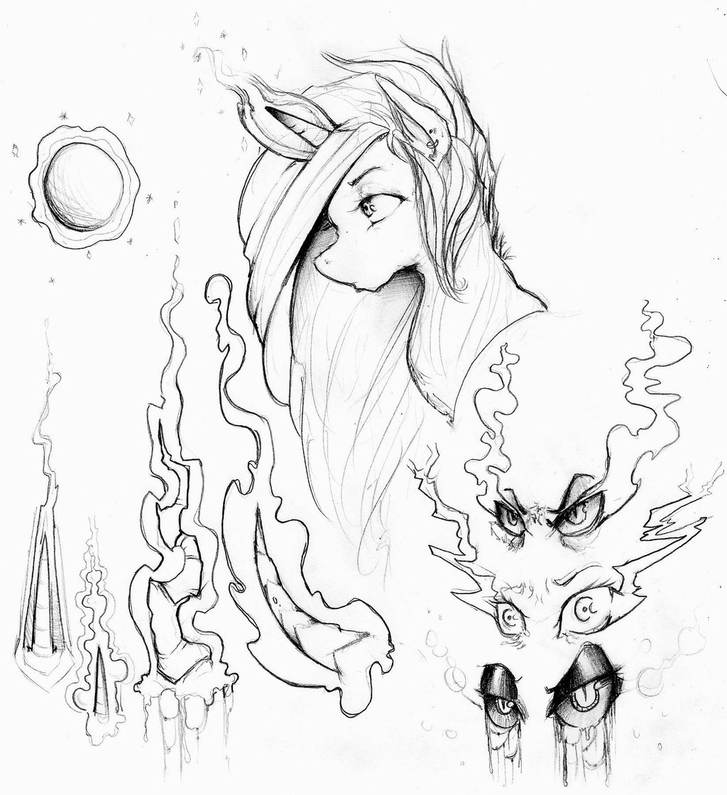 1024x1120 Pony Tutorial 3 Magical Effects By Aavie