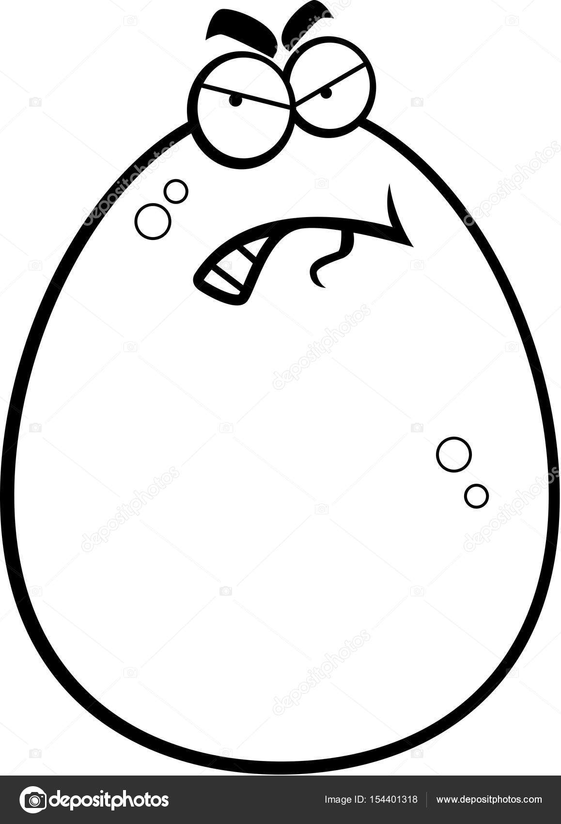 1158x1700 Cartoon Bad Egg Stock Vector Cthoman