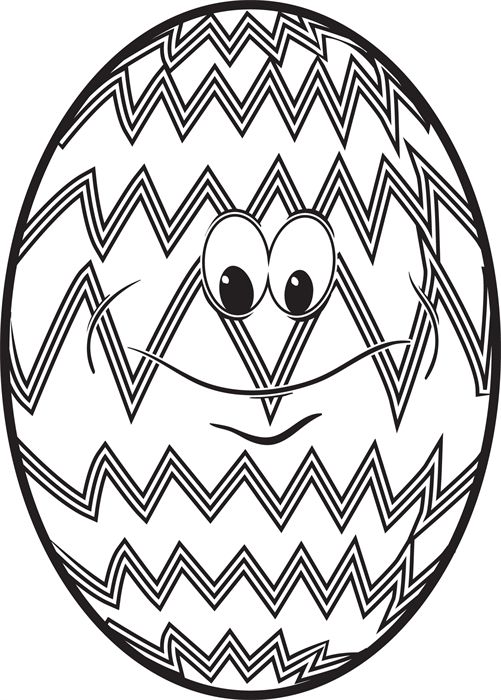 501x700 Eggs With Faces Coloring Pages Girl Face Coloring Page