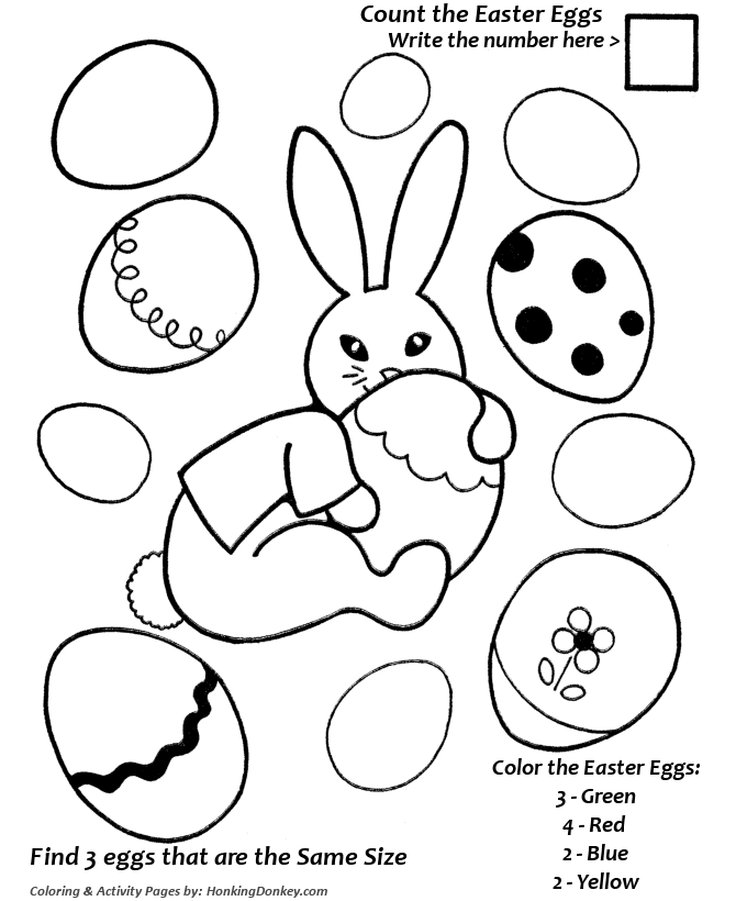 670x820 Easter Egg Coloring Pages