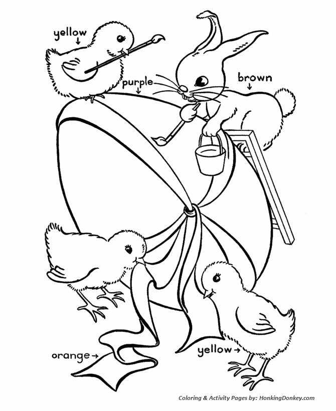 670x820 Easter Egg Coloring Pages