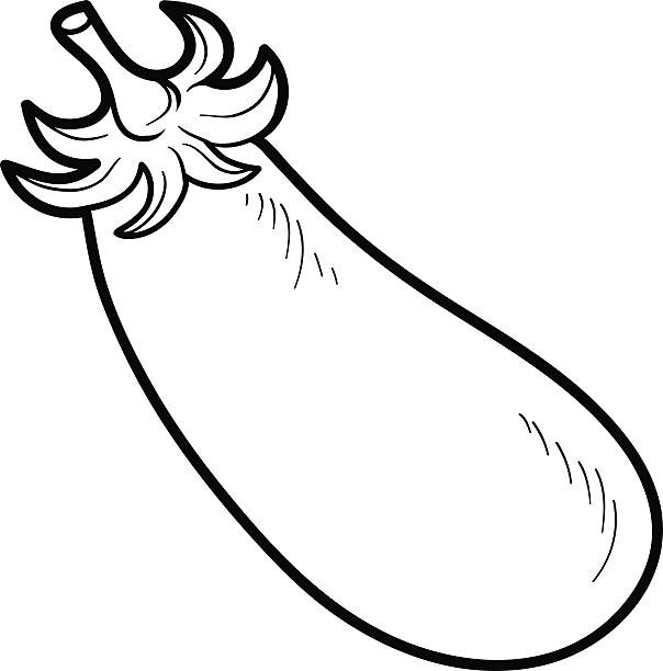 Eggplant Drawing