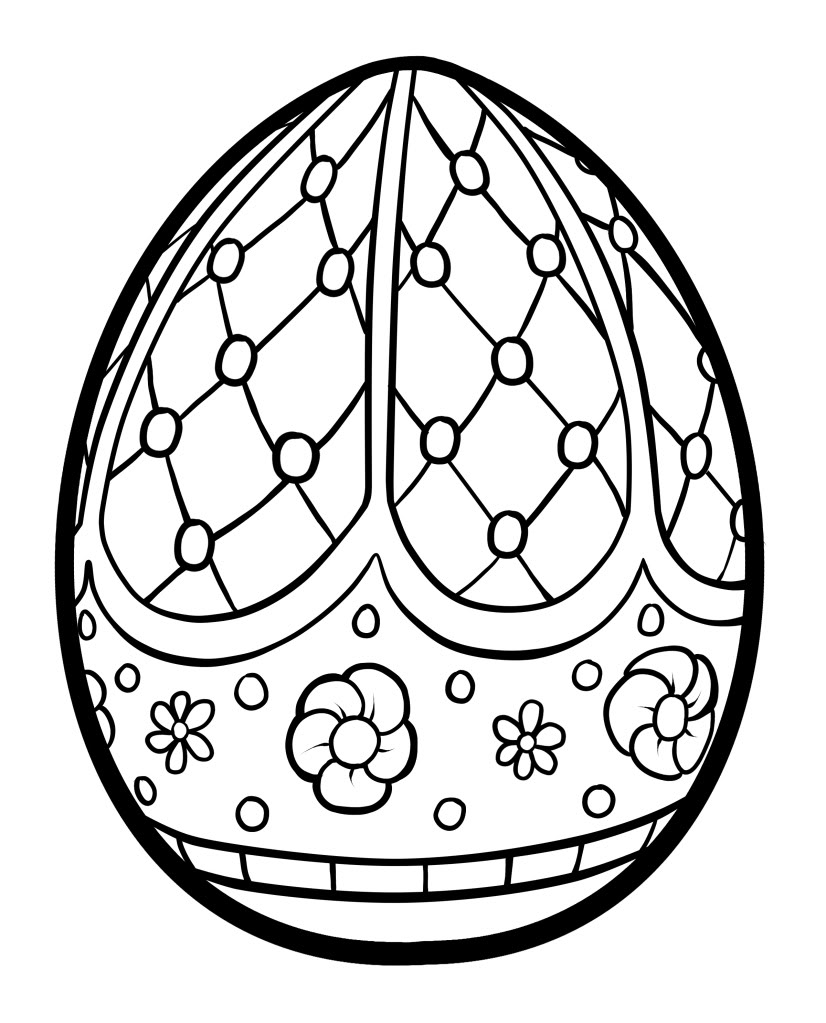 826x1023 Coloring Pages Easter Egg Color Pages Easter Egg Color Pages