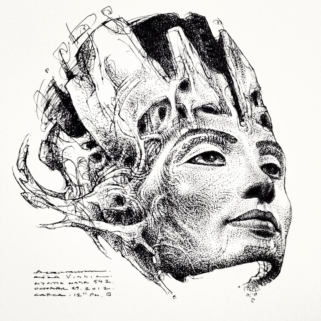 1024x1024 Egypt Mystik Mask Art