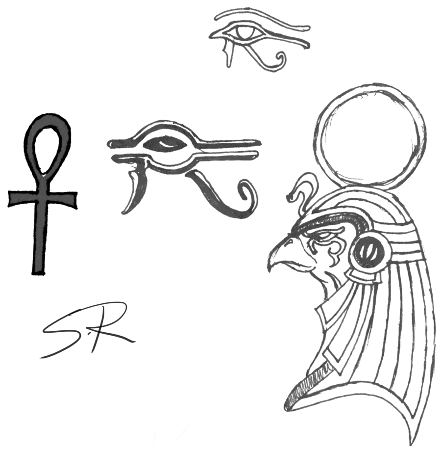 900x919 Egyptian God Ra Sketch By Ruumatsuku
