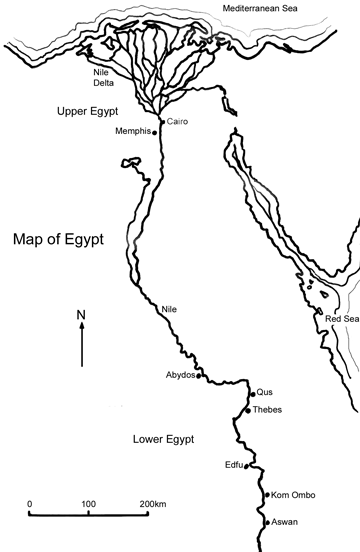 Egypt Map Drawing at GetDrawings | Free download