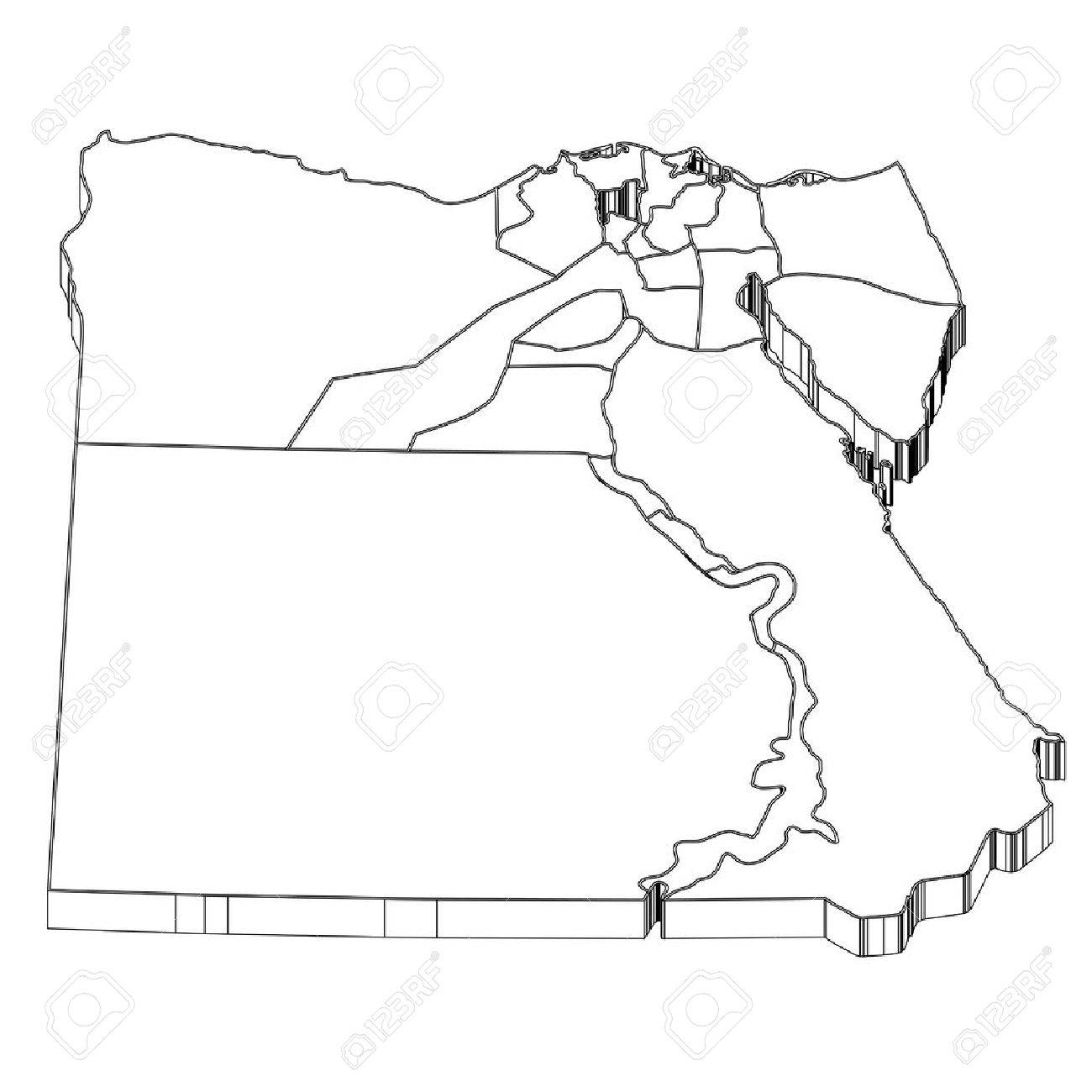 How To Draw Egypt Map - United States Map