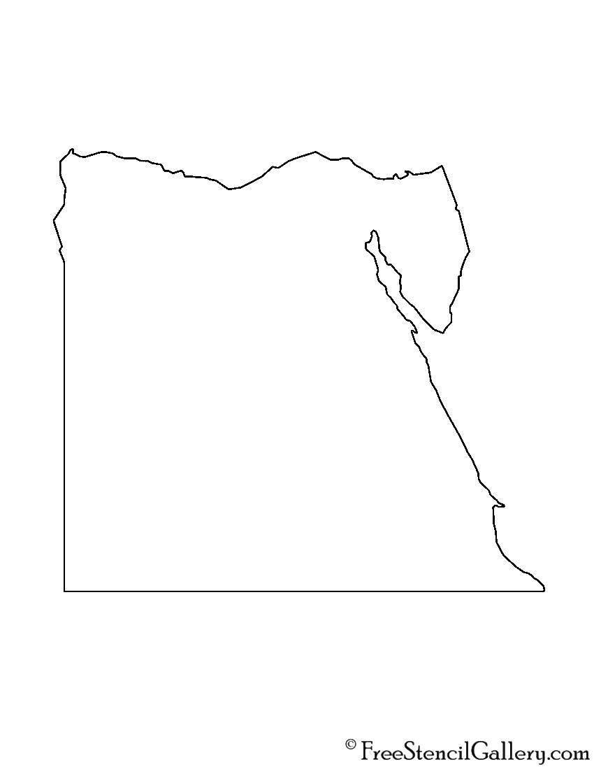 850x1100 Egypt Stencil Free Stencil Gallery