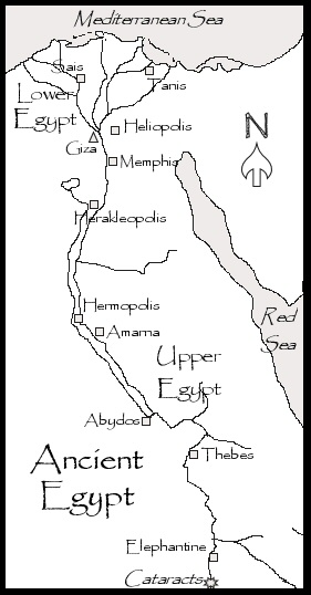 Egypt Map Drawing at GetDrawings | Free download