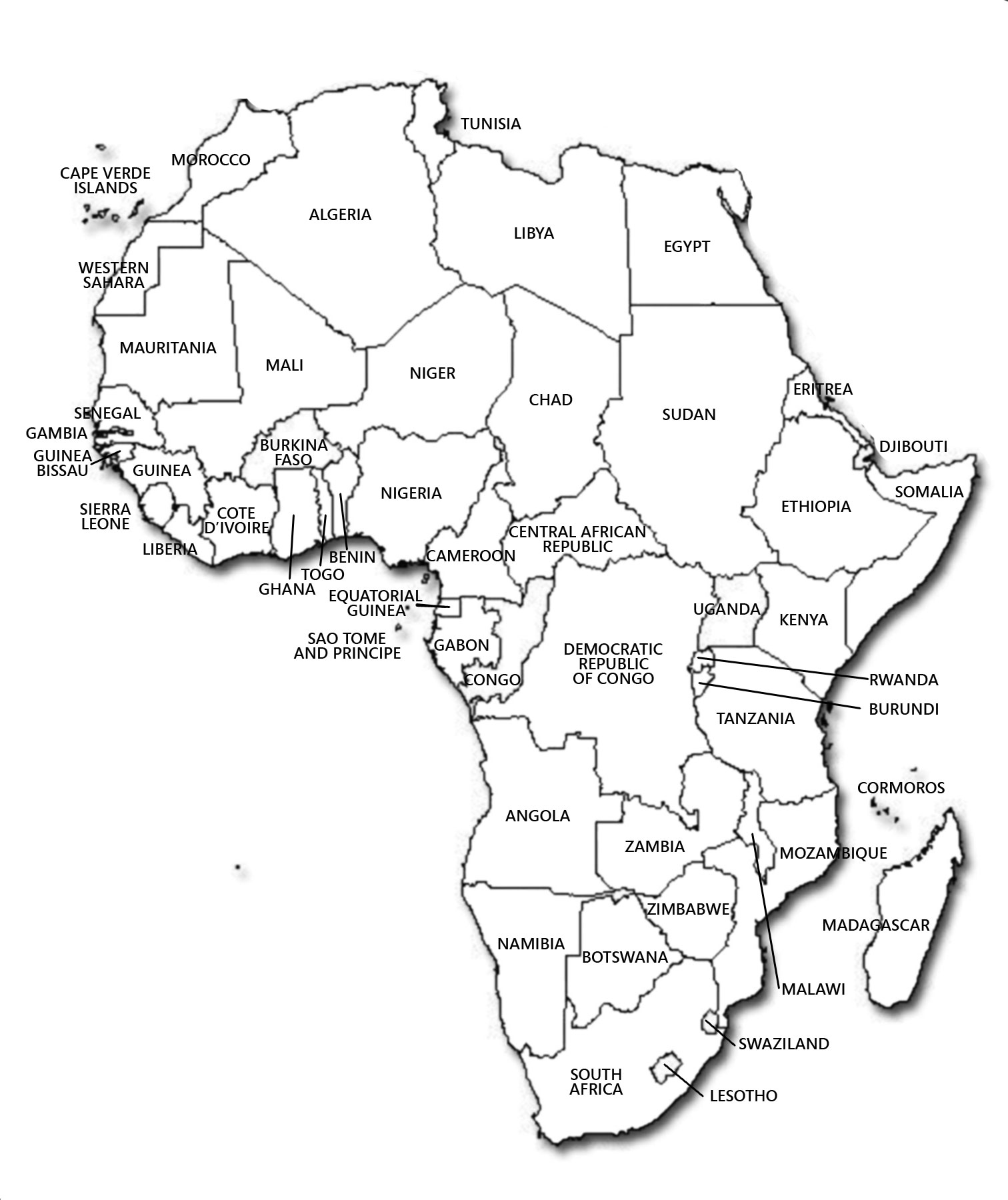 1512x1800 Maps Of Africa Map Library Maps Of The World
