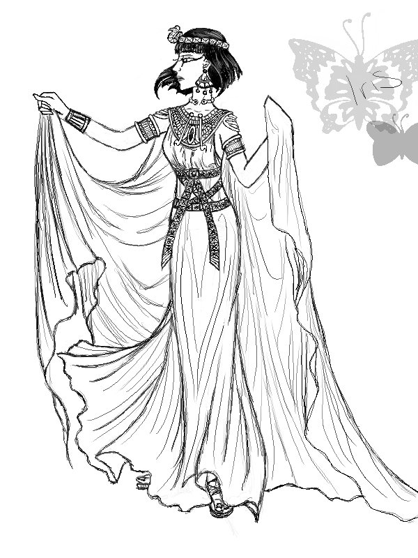 600x800 Dressed Like An Egyptian By Irisandteki