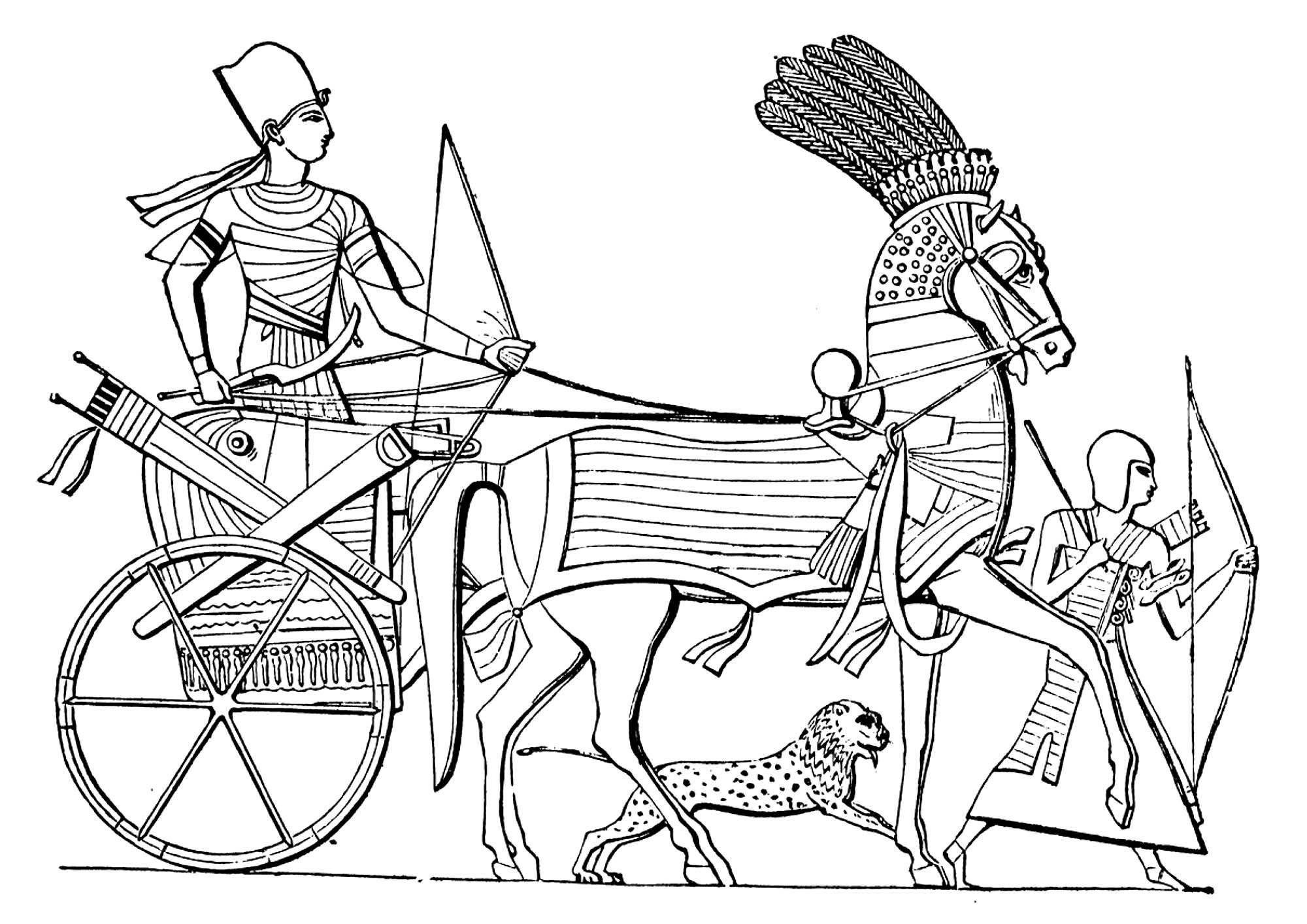 2000x1414 Ancient Egyptian Chariot Egypt Amp Hieroglyphs
