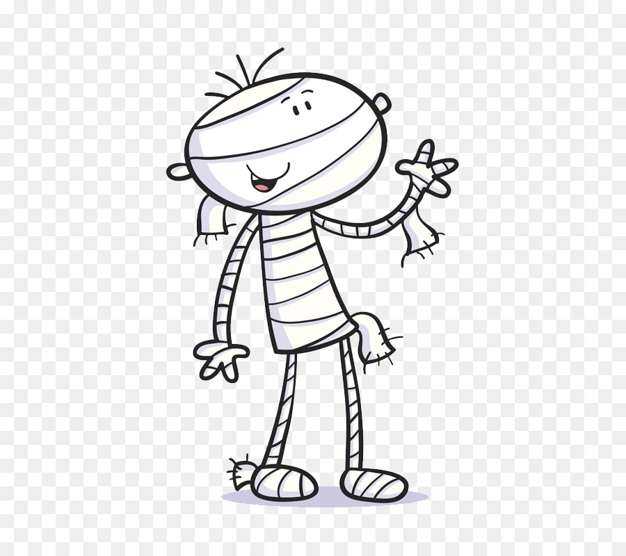 900x800 Ancient Egypt Mummy Cartoon Illustration