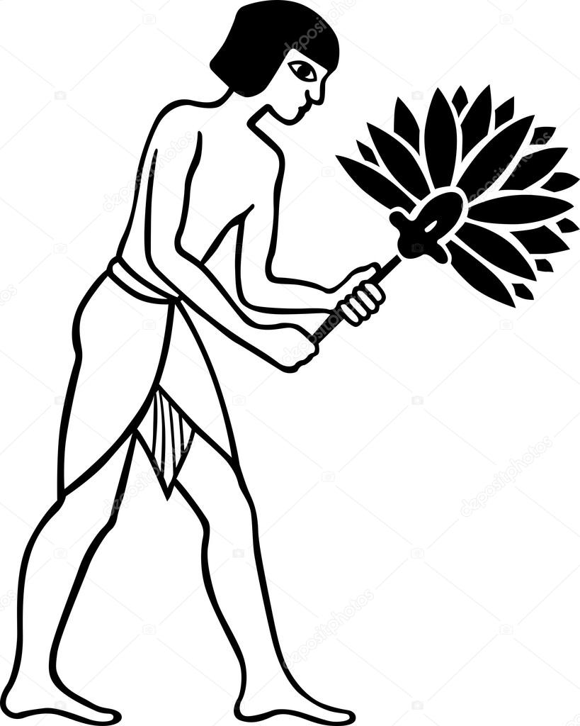 819x1024 Egyptian Slave Stock Vector Den.barbulat