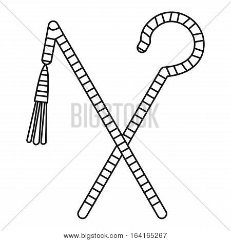 450x470 Symbols Power Egypt Pharaoh Icon. Vector Amp Photo Bigstock