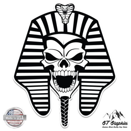 450x450 Pharaoh Skull King Tut Egyptian