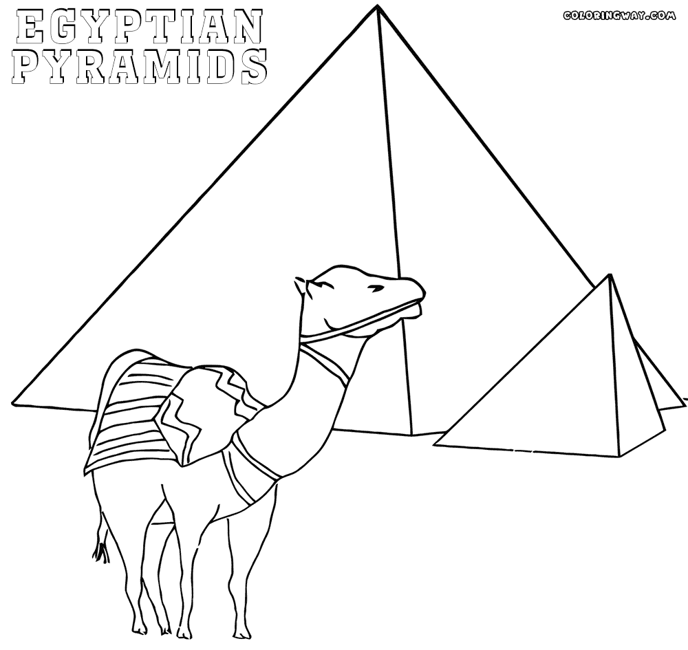 Egyptian Pyramids Drawing at GetDrawings | Free download