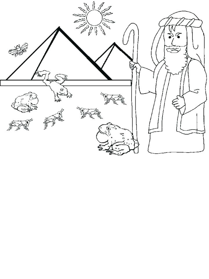 720x960 Coloring Pages Egypt Plagues Coloring Pages Plagues Of Locusts