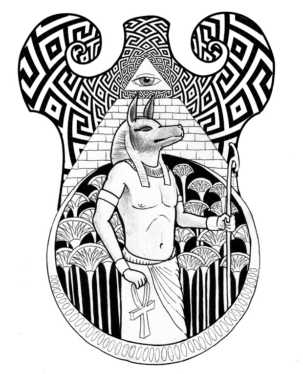 620x765 Collection Of Nice Ancient Egyptian Tattoo Art