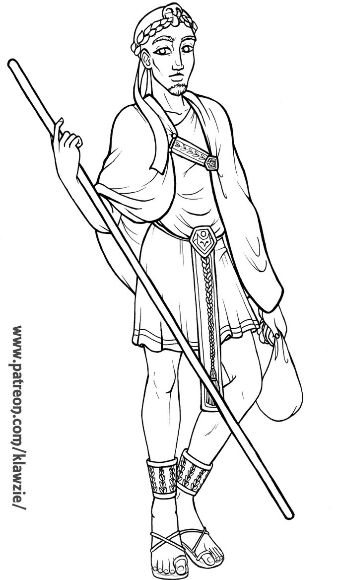 683x1168 Healer (Egyptian Style Ryuutama) By Klawzie