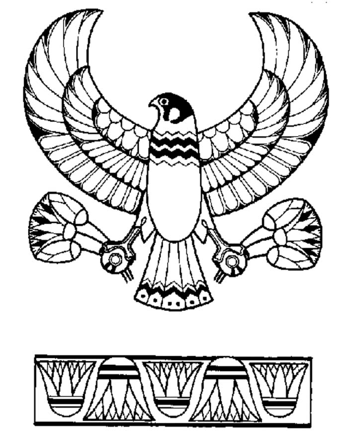 700x867 Egyptian Gods Coloring Pages 483592