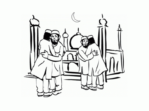500x375 Eid Mubarak Coloring Pages Free Coloring Pages