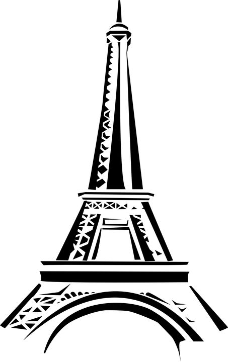 Eiffel Tower 2d Drawing at GetDrawings | Free download