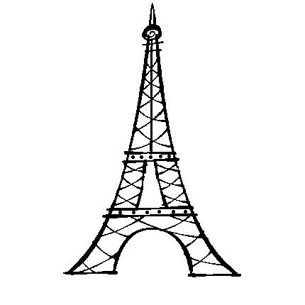 430x430 Pics Of The Eiffel Tower Drawings