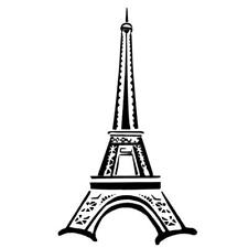 225x225 Eiffel Tower Stamp Ebay