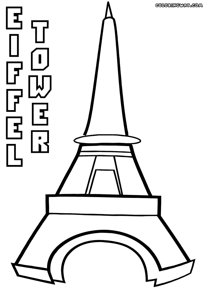 711x1000 Eiffel Tower Coloring Pages Coloring Pages To Download And Print