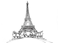 200x150 Eiffel Tower Coloring Pages Beautiful Inspirational Eiffel Tower