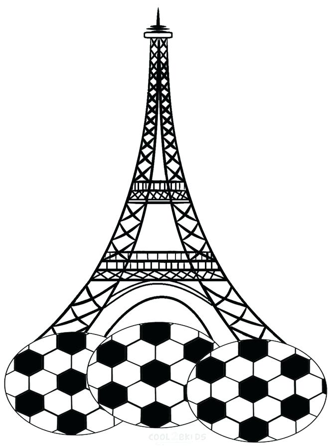660x900 Eiffel Tower Coloring Pages Free Printable Tower Coloring Pages