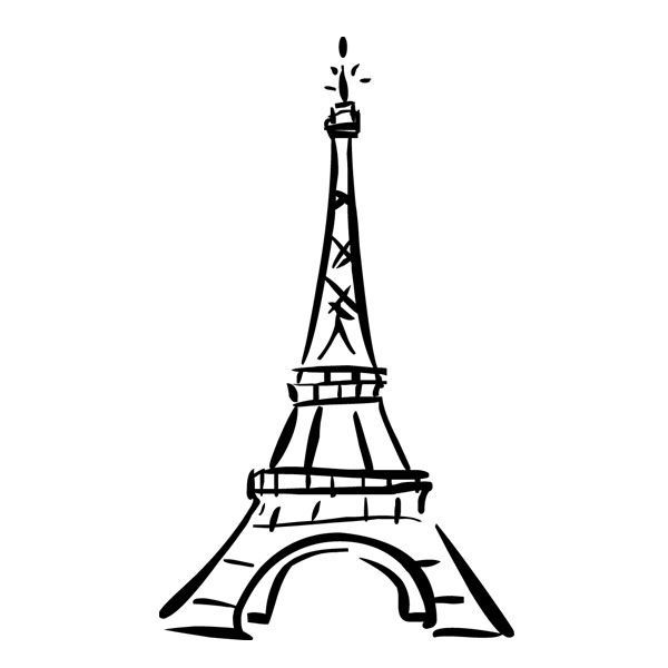 600x600 Eiffel Tower Images Drawings Images Hd Download