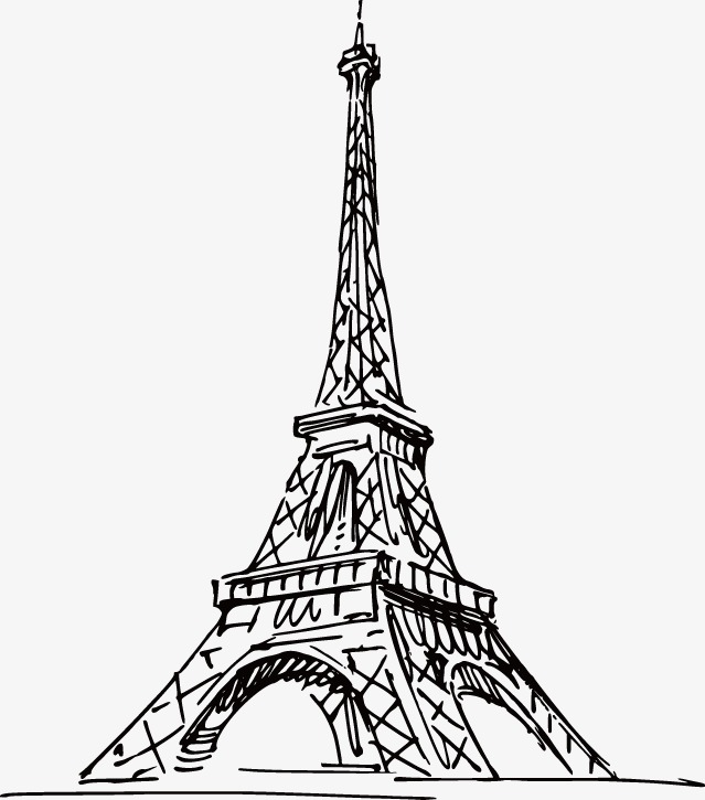 639x725 Hand Painted Artwork Eiffel Tower In Paris, Hand Painted, Paris