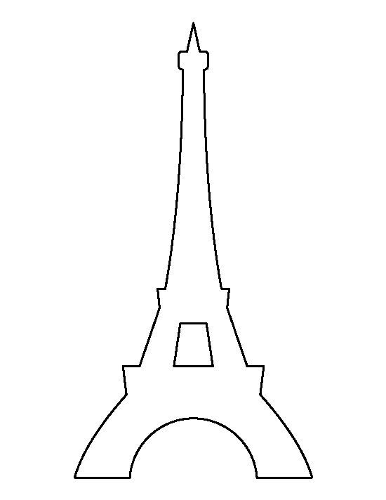 550x712 Drawn Eiffel Tower Really
