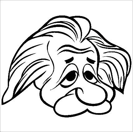 428x426 Deluxe Albert Einstein Cartoon