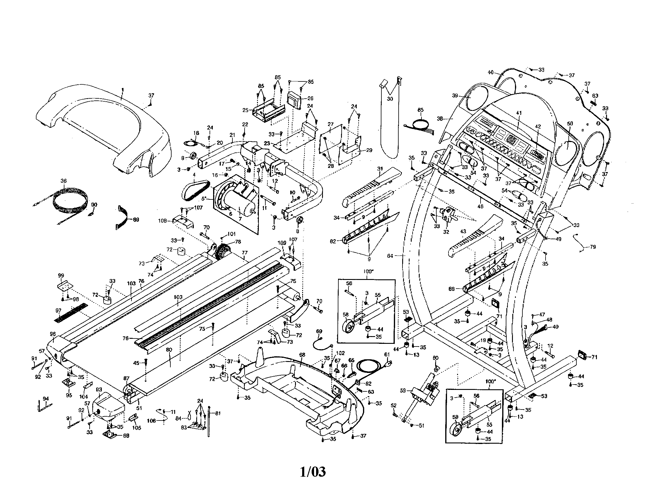 2200x1696 Sears Parts Pro Form 760 Ekg