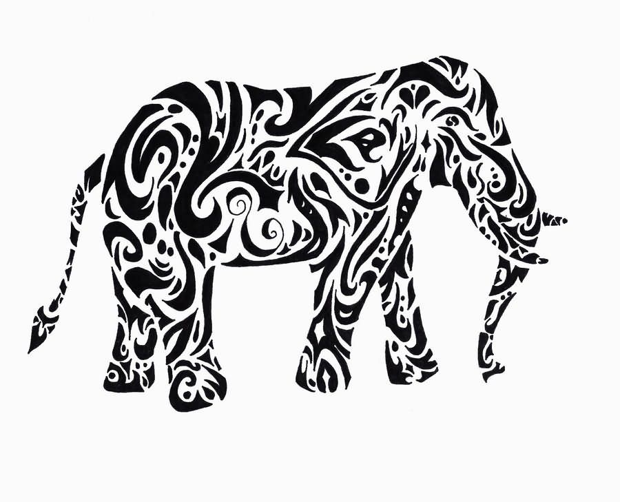 900x729 Tribal Elephant Tattoo Ink Tribal Elephant Tattoos