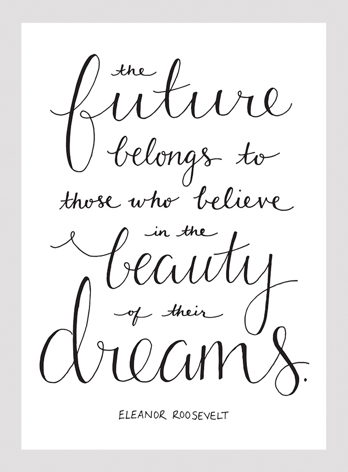 685x929 Eleanor Roosevelt Quote Amy Zhang Design