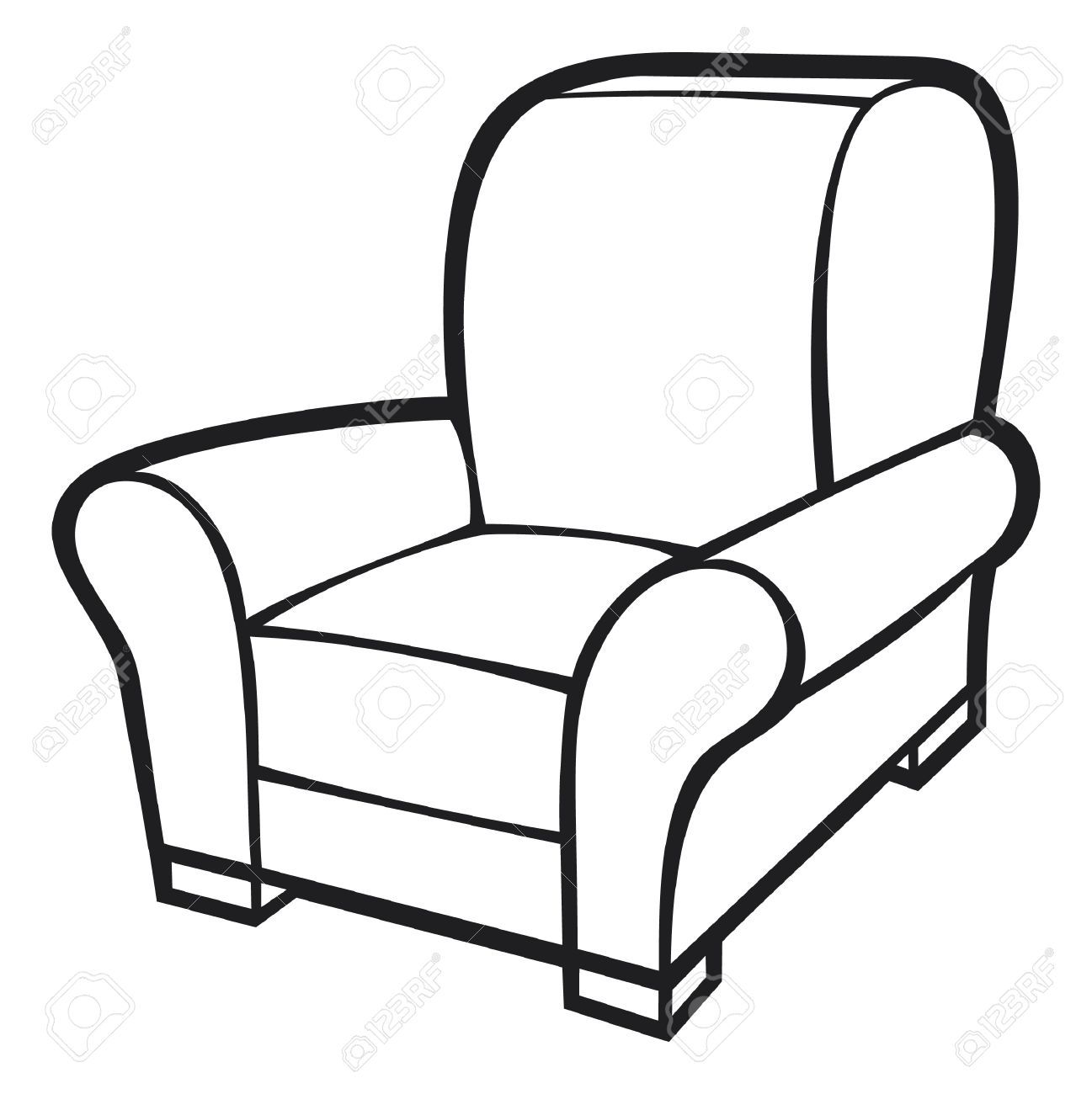 1297x1300 Sofa Chair Clip Art