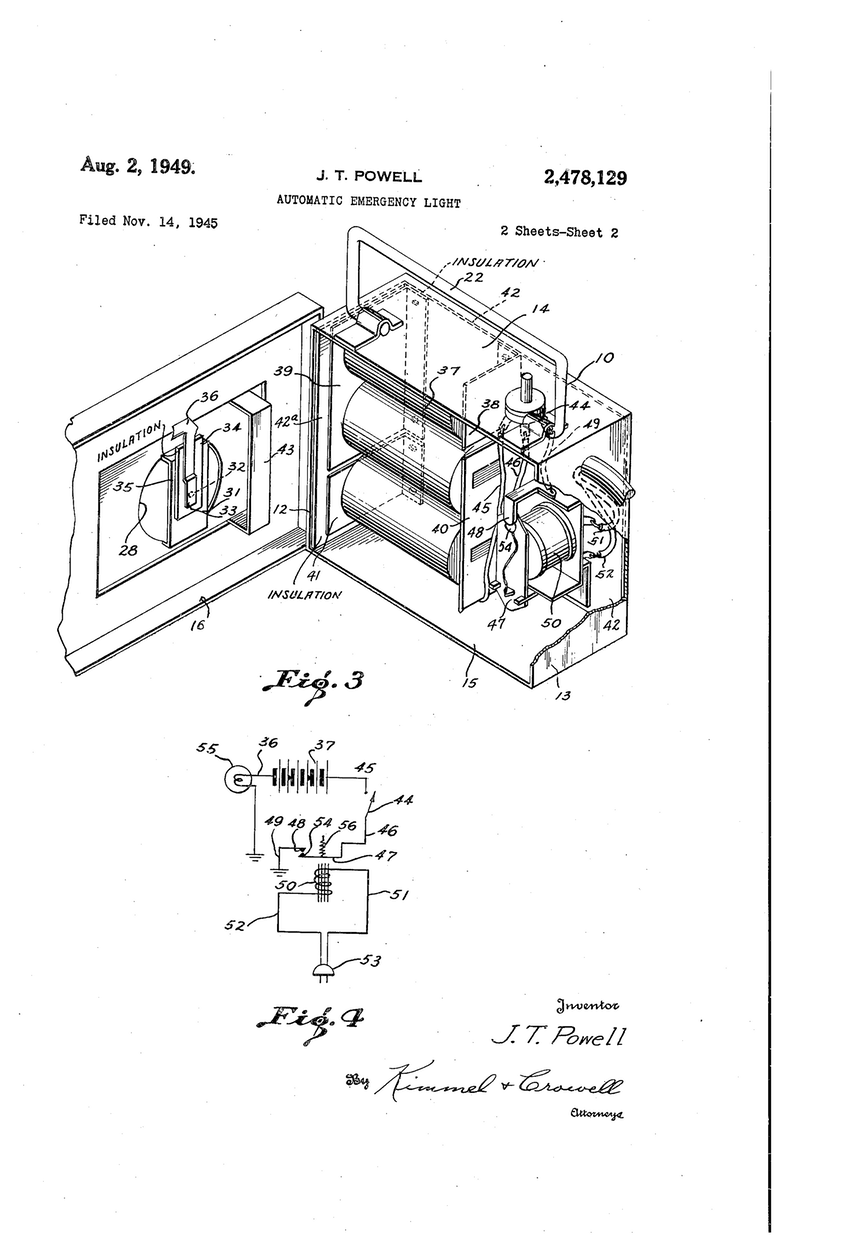 850x1249 Patent Us20140354048 Integrated Lamp With Automatic Emergency