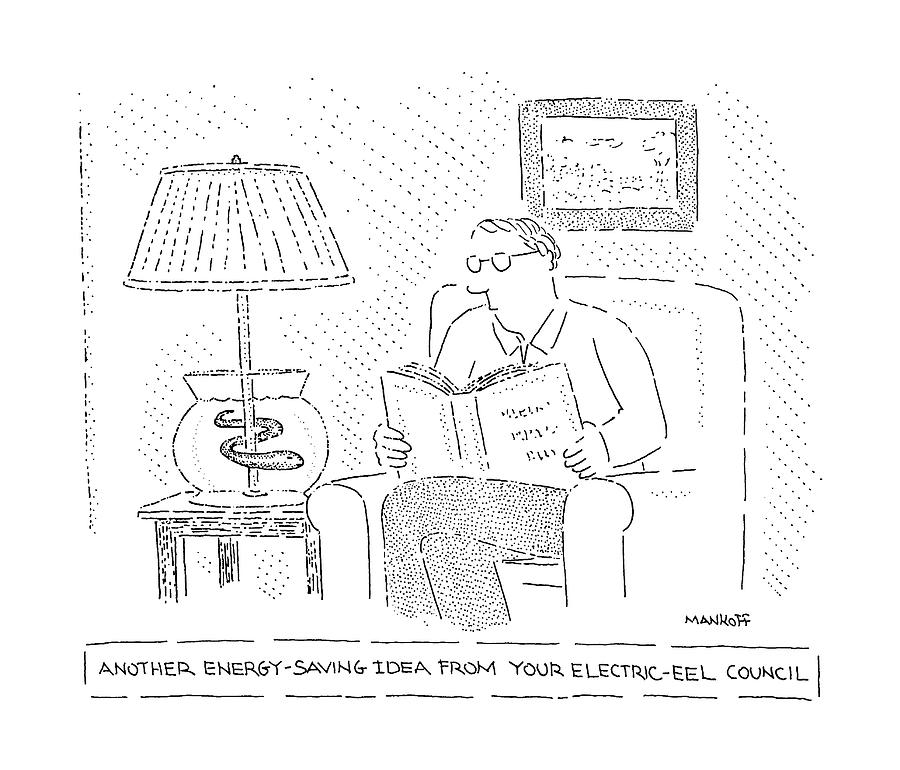 900x770 Another Energy Saving Idea From Your Electric Eel Drawing By