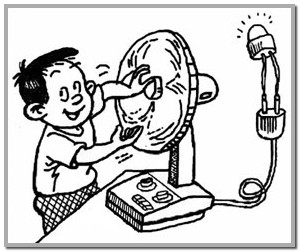 300x252 The Electric Fan Can Be Electric Generator ! Rex Chan
