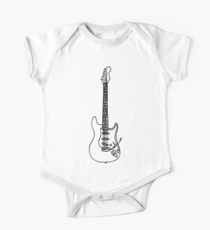 210x230 Electric Guitar Drawing Kids Amp Babies' Clothes Redbubble