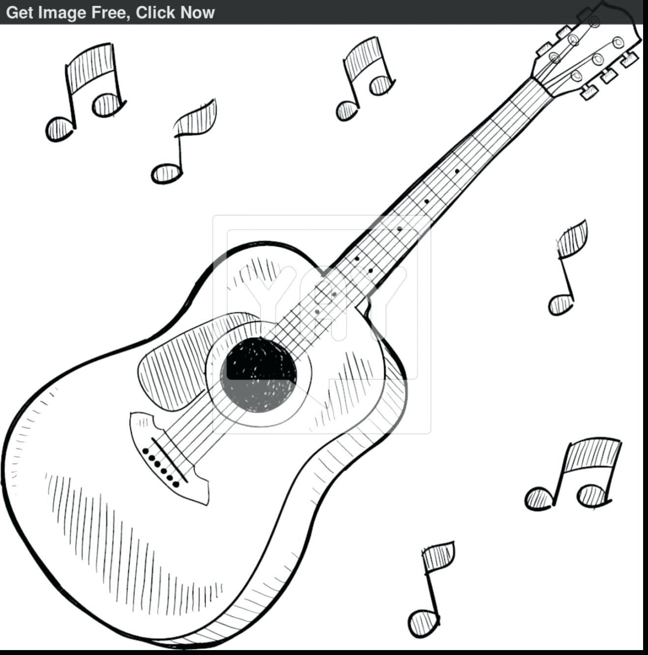 1318x1331 Coloring Electric Guitar Coloring Page