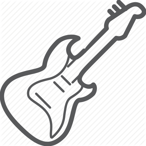 512x512 Electric, Guitar, Instrument, Media, Music, Musical, Rock Icon