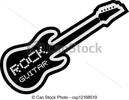 450x348 Guitar Clipart Line Drawing