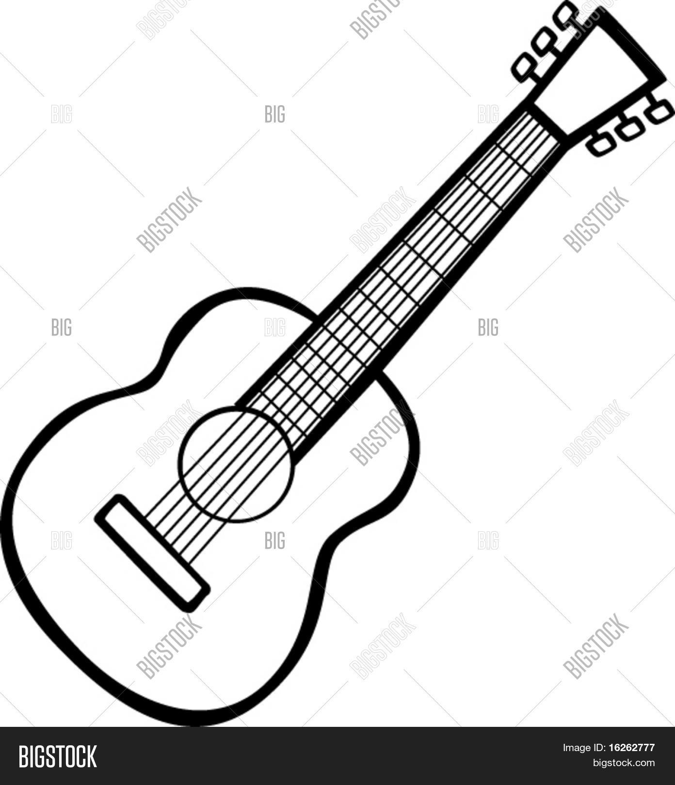 1392x1620 Classical Acoustic Guitar Vector Amp Photo Bigstock