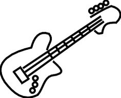 236x191 Drawn Cartoon Bass Guitar
