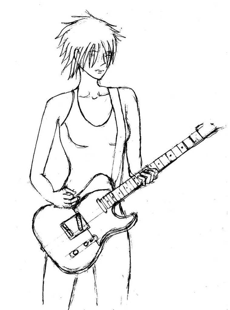 759x1024 Ideas For A Guitar Girl